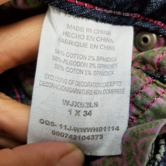 Wrangler Jeans Womens 1 Tall Rock 47 Medium Wash Stretch Low Rise Bootcut - Picture 14 of 16